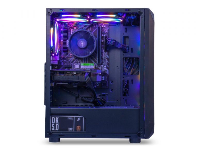 Custom PC build image for The IT Guys article