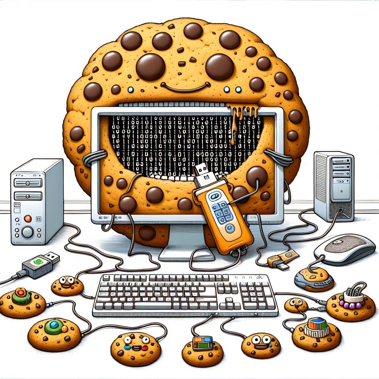 Illustration for The IT Guys computer cookies article