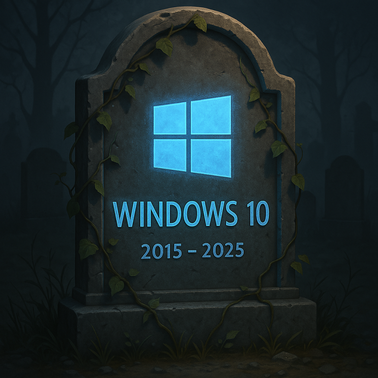 Windows 10 end of support countdown image for The IT Guys article