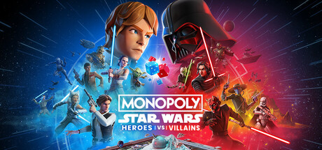 Monopoly: Star Wars Heroes vs. Villains official Steam store header image