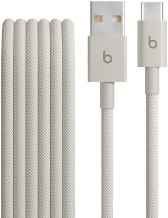 Beats five-foot USB-A to USB-C woven charging cable Surge Stone deal image