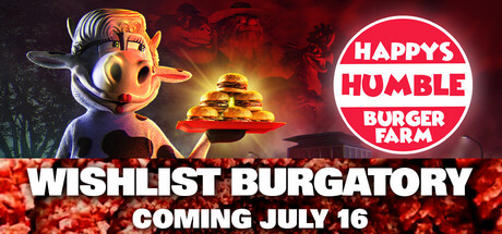 Happy's Humble Burger Farm Steam header image