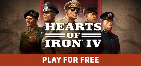 Hearts of Iron IV Steam header image