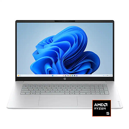 HP OmniBook 3 17.3-inch silver laptop