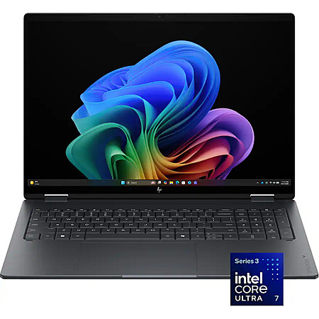 HP OmniBook X Flip 16-inch OLED 2-in-1 laptop product photo from Slickdeals listing