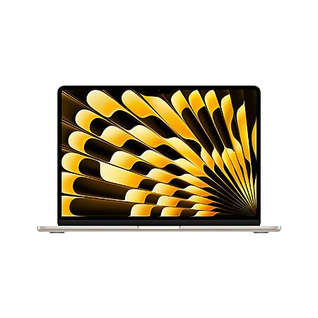 Starlight Apple MacBook Air M3 laptop