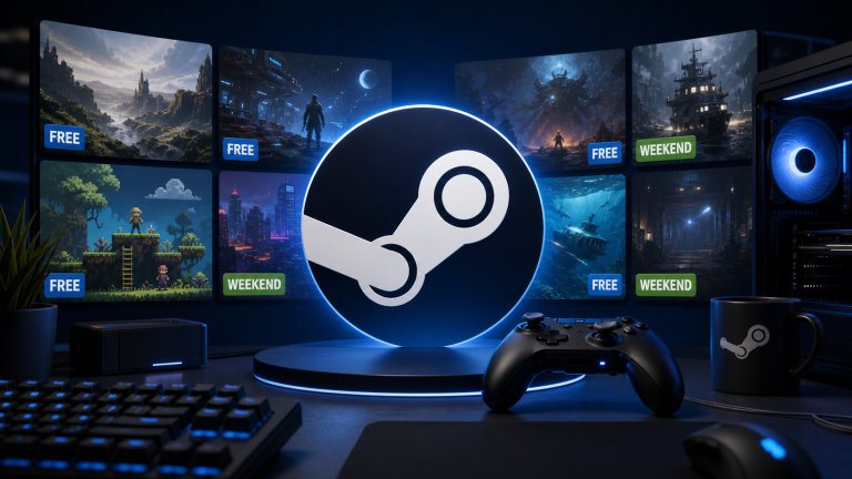 Steam free games weekend roundup hero image for June 12 2026
