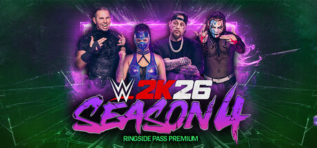 Official Steam promotional artwork for the wrestling game WWE 2K26