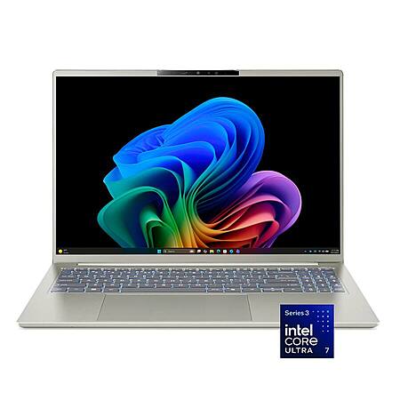 Acer Swift Go 16 AI silver laptop