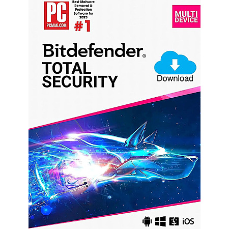 Bitdefender Total Security 2026 software box image