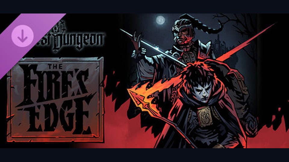 Official promotional artwork for Darkest Dungeon®: The Fire's Edge