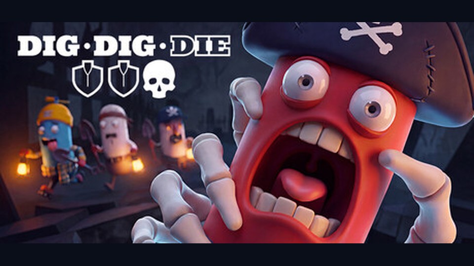 Official promotional artwork for Dig, Dig, Die