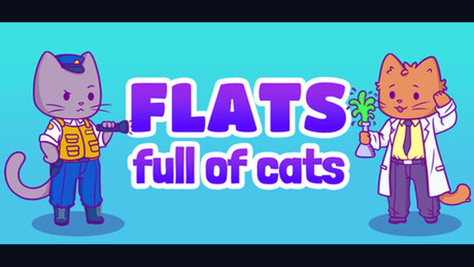 Official promotional artwork for Flats Full of Cats