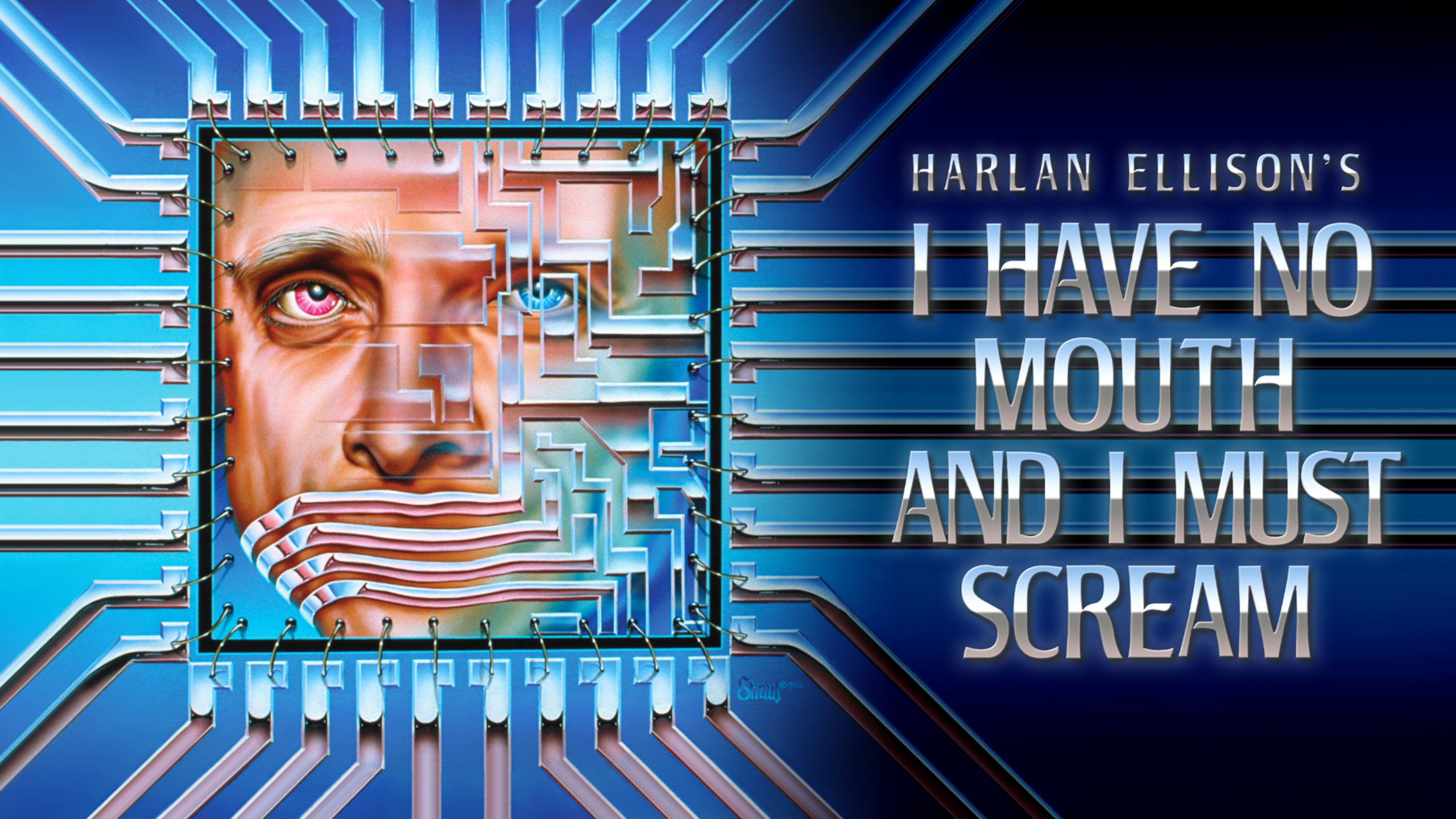 Official Epic Games Store promotional image for I Have No Mouth and I Must Scream