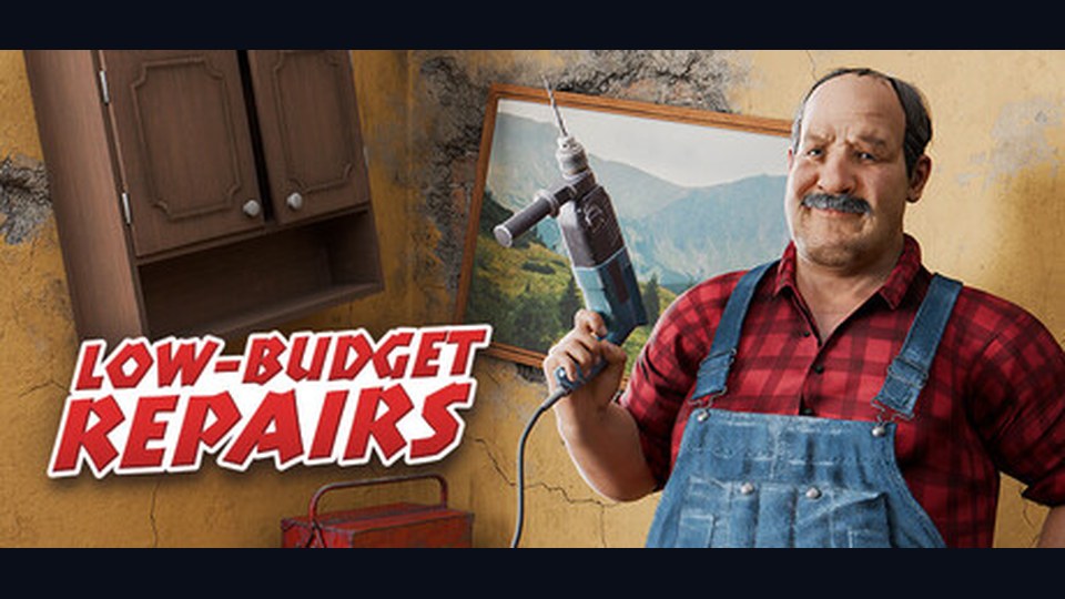 Official promotional artwork for Low-Budget Repairs