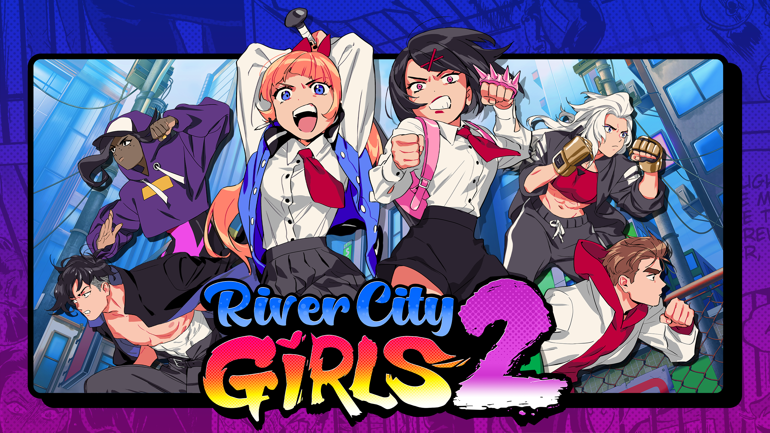 Official Epic Games Store promotional image for River City Girls 2