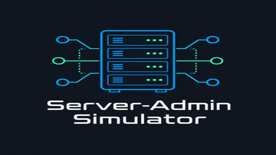 Official promotional artwork for Server-Admin Simulation