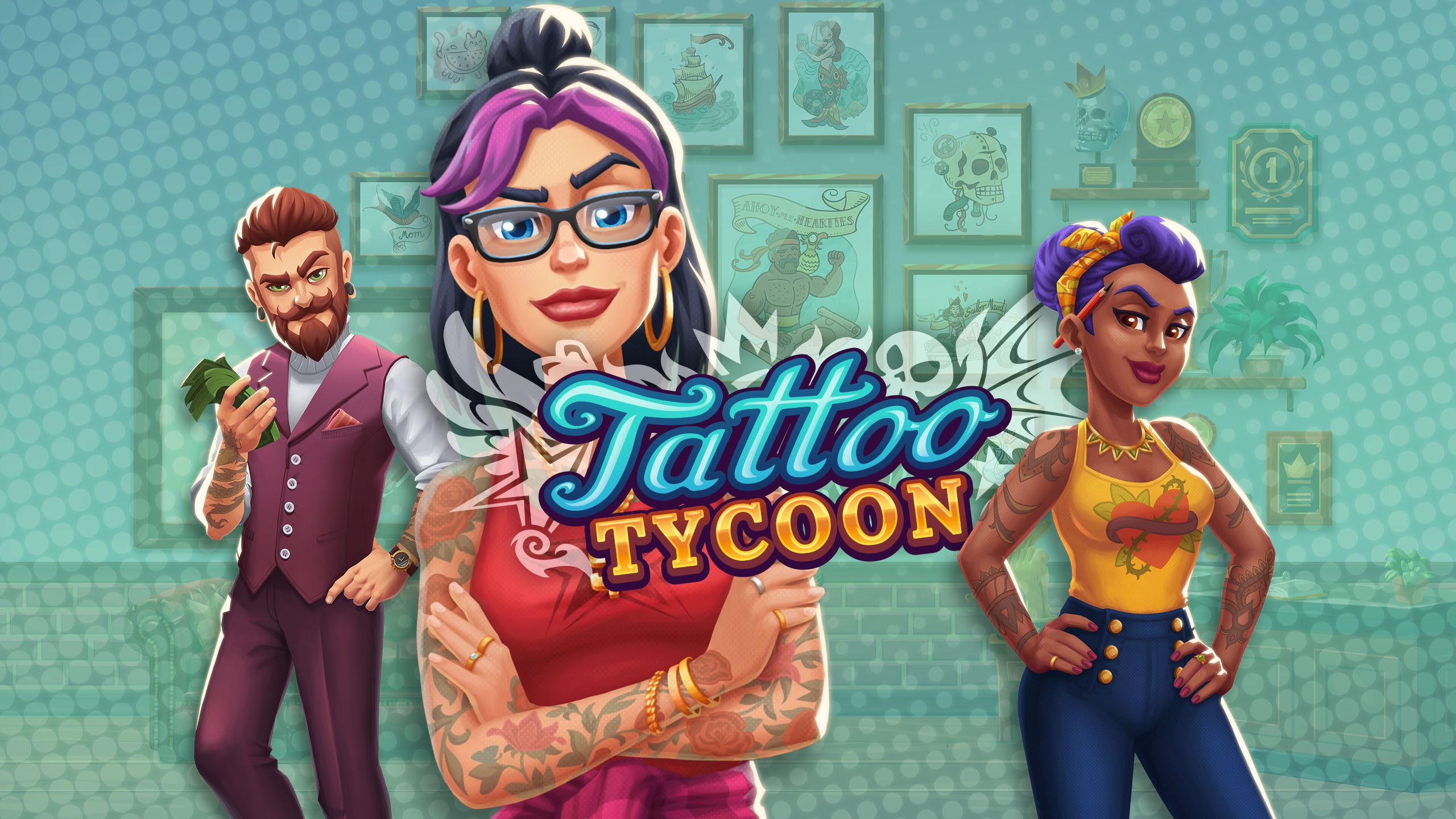 Official Epic Games Store promotional image for Tattoo Tycoon