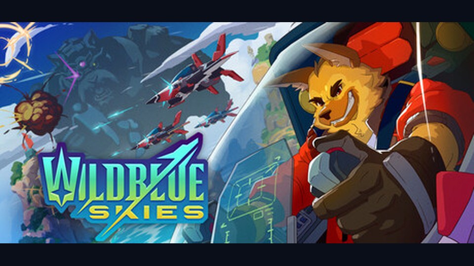 Official promotional artwork for Wild Blue Skies