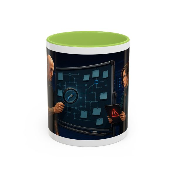 11740789736501542043_2048-1.jpeg Cybersecurity Investigator Coffee Mug - "It Remains An Issue" Accent Mug