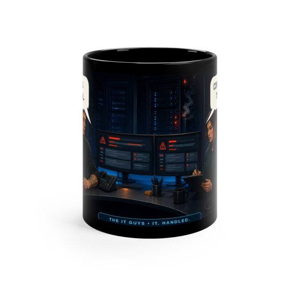 12925375780218514018_2048.jpeg Black Coffee Mug – "Everything Is Under Control" Office Humor Tech Support Mug