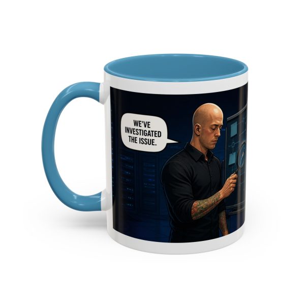 13643688074287334115_2048-1.jpeg Cybersecurity Investigator Coffee Mug - "It Remains An Issue" Accent Mug