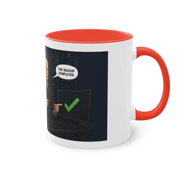 14352022274039391657_2048-1.jpeg Coffee Mug — IT Support Techs Comic Design (Two-Tone 11oz)