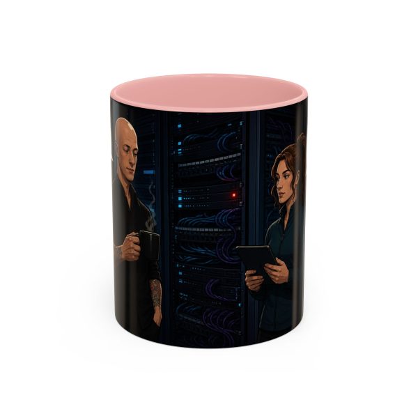 Funny IT Support Coffee Mug — "It's Just No Longer Participating" Server Room Humor (11/15oz)