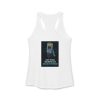 "RJ45 - Eight Wires, One Broken Clip, Held on by optimism." Women's Ideal Racerback Tank