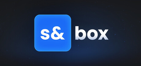 Official s&box logo artwork from the Steam store listing